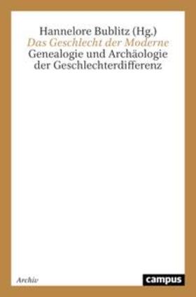 Bublitz |  Das Geschlecht der Moderne | Buch |  Sack Fachmedien