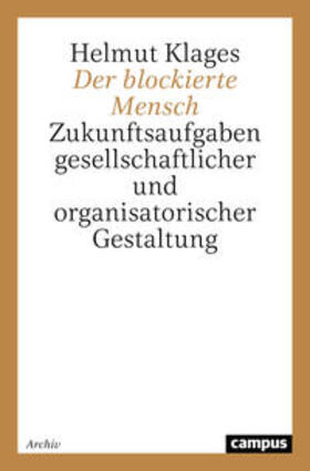 Klages |  Der blockierte Mensch | Buch |  Sack Fachmedien