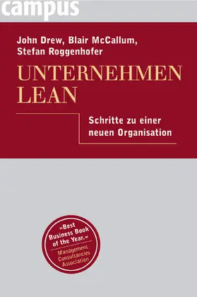 Drew / McCallum / Roggenhofer |  Unternehmen Lean | Buch |  Sack Fachmedien