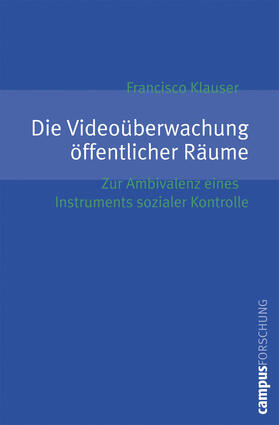 Klauser |  Die Videoüberwachung öffentlicher Räume | Buch |  Sack Fachmedien