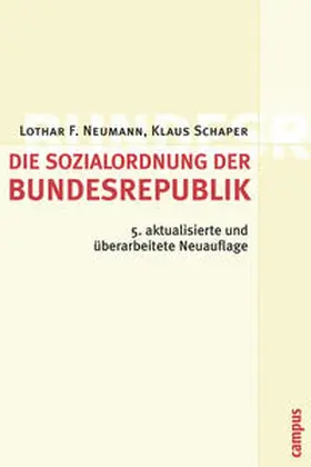 Neumann / Schaper |  Die Sozialordnung der Bundesrepublik Deutschland | Buch |  Sack Fachmedien