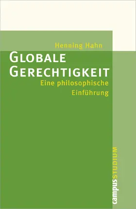 Hahn |  Globale Gerechtigkeit | Buch |  Sack Fachmedien