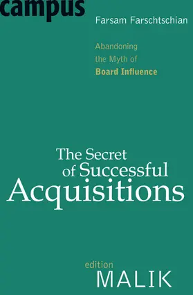 Farschtschian |  The Secret of Successful Acquisitions | Buch |  Sack Fachmedien