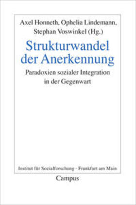 Lindemann / Honneth / Voswinkel |  Strukturwandel der Anerkennung | Buch |  Sack Fachmedien
