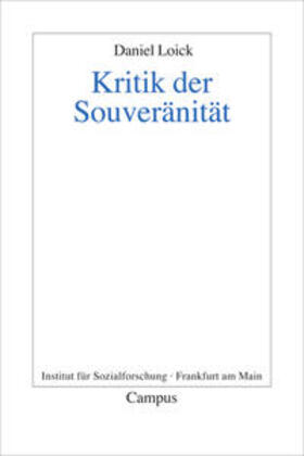 Loick |  Kritik der Souveränität | Buch |  Sack Fachmedien