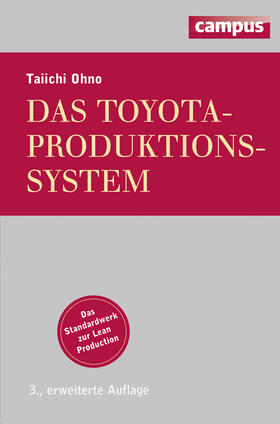 Ohno |  Das Toyota-Produktionssystem | Buch |  Sack Fachmedien