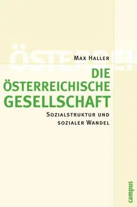 Haller |  Die österreichische Gesellschaft | eBook | Sack Fachmedien