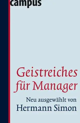 Simon |  Geistreiches für Manager | eBook | Sack Fachmedien