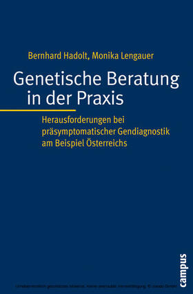 Hadolt / Lengauer |  Genetische Beratung in der Praxis | eBook | Sack Fachmedien