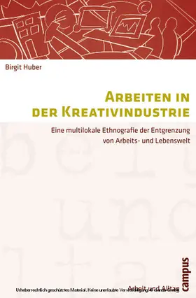 Huber | Arbeiten in der Kreativindustrie | E-Book | sack.de