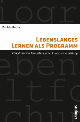 Rothe | Lebenslanges Lernen als Programm | E-Book | sack.de