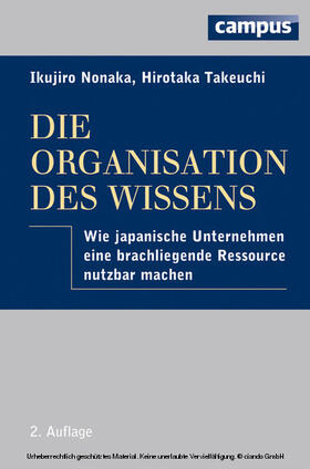 Nonaka / Takeuchi |  Die Organisation des Wissens | eBook | Sack Fachmedien