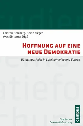 Herzberg / Sintomer / Kleger | Hoffnung auf eine neue Demokratie | E-Book | sack.de