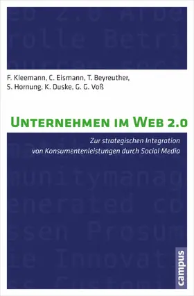 Kleemann / Eismann / Beyreuther |  Unternehmen im Web 2.0 | eBook | Sack Fachmedien