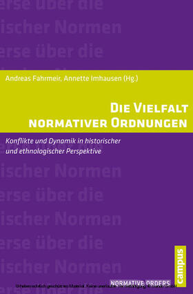 Fahrmeir / Imhausen |  Die Vielfalt normativer Ordnungen | eBook | Sack Fachmedien
