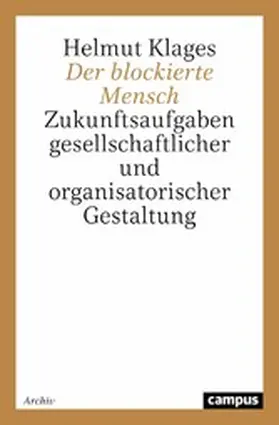 Klages |  Der blockierte Mensch | eBook | Sack Fachmedien