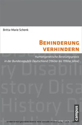 Schenk |  Behinderung verhindern | eBook | Sack Fachmedien