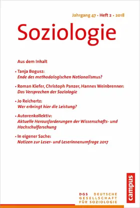 Farzin |  Soziologie Jg. 47 (2018) 2 | eBook | Sack Fachmedien