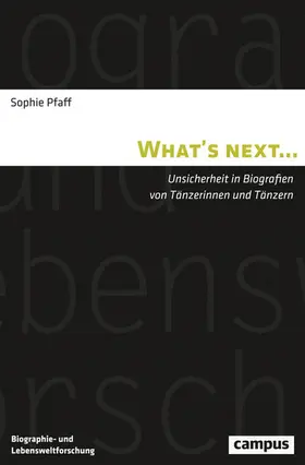 Pfaff |  What's next… | eBook | Sack Fachmedien