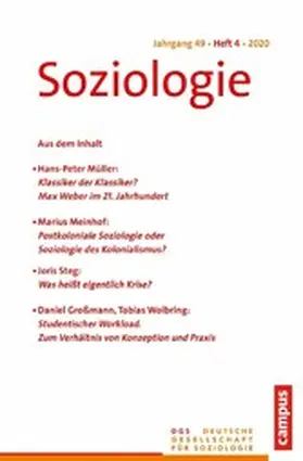 Farzin |  Soziologie 4/2020 | eBook | Sack Fachmedien