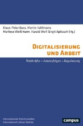 Buss / Kuhlmann / Weißmann |  Digitalisierung und Arbeit | eBook | Sack Fachmedien