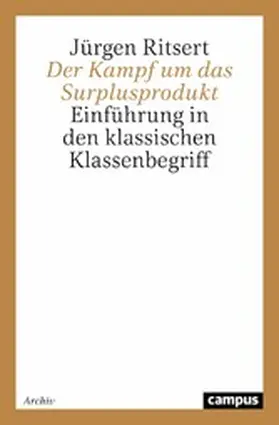 Ritsert |  Der Kampf um das Surplusprodukt | eBook | Sack Fachmedien