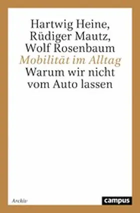 Heine / Mautz / Rosenbaum |  Mobilität im Alltag | eBook | Sack Fachmedien