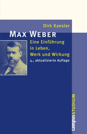 Kaesler |  Max Weber | Buch |  Sack Fachmedien