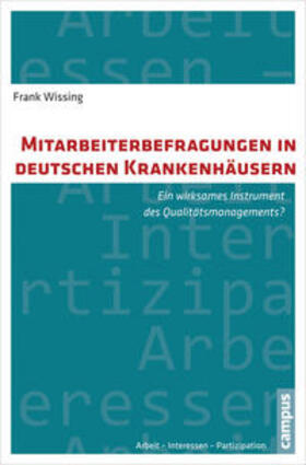 Wissing |  Mitarbeiterbefragungen in deutschen Krankenhäusern | Buch |  Sack Fachmedien