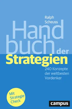 Scheuss |  Handbuch der Strategien | Buch |  Sack Fachmedien