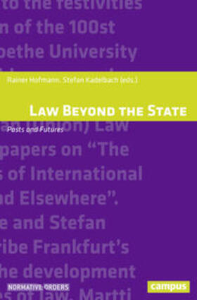 Hofmann / Kadelbach |  Law Beyond the State | Buch |  Sack Fachmedien