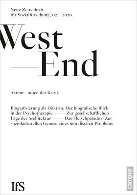  WestEnd 2/2020: Akteur_innen der Kritik | Buch |  Sack Fachmedien