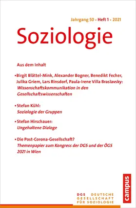 Farzin |  Soziologie 1/2021 | Buch |  Sack Fachmedien