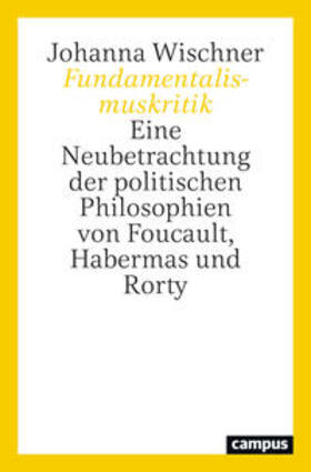 Wischner |  Wischner, J: Fundamentalismuskritik | Buch |  Sack Fachmedien