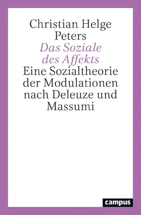 Peters |  Das Soziale des Affekts | Buch |  Sack Fachmedien