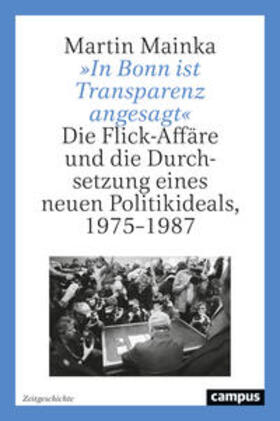 Mainka |  »In Bonn ist Transparenz angesagt« | Buch |  Sack Fachmedien