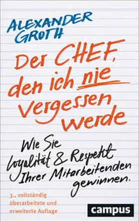 Groth |  Der Chef, den ich nie vergessen werde | Buch |  Sack Fachmedien