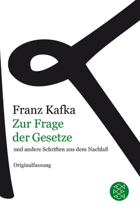 Kafka | Zur Frage der Gesetze | Buch | 978-3-596-18121-6 | sack.de