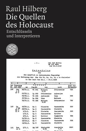 Hilberg |  Die Quellen des Holocaust | Buch |  Sack Fachmedien