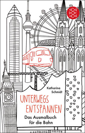 Schmidt | Unterwegs entspannen. Das Ausmalbuch für die Bahn | Buch | 978-3-596-52115-9 | sack.de