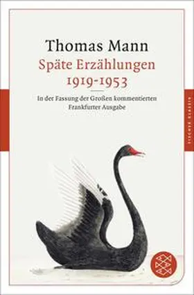 Mann / Vaget |  Späte Erzählungen 1919-1953 | Buch |  Sack Fachmedien