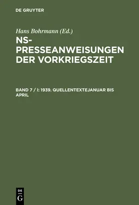 Peter |  1939. Quellentexte Januar bis April. Quellentexte Mai bis August | Buch |  Sack Fachmedien