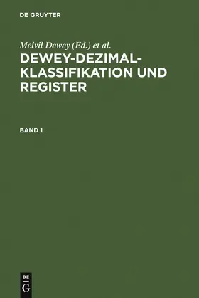 Dewey / Mitchell |  Dewey-Dezimalklassifikation und Register | Buch |  Sack Fachmedien