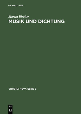 Bircher |  Musik und Dichtung | Buch |  Sack Fachmedien