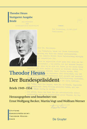 Heuss / Becker / Vogt |  Briefe 1949-1954 | Buch |  Sack Fachmedien