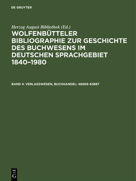  Verlagswesen, Buchhandel: 46669¿63887 | Buch |  Sack Fachmedien