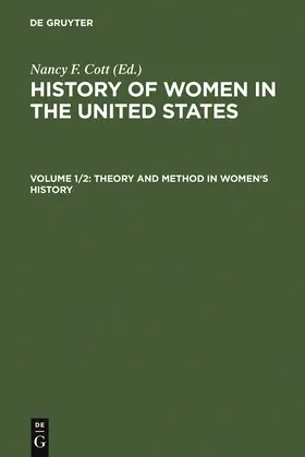 Cott |  Theory and Method in Women's History | Buch |  Sack Fachmedien