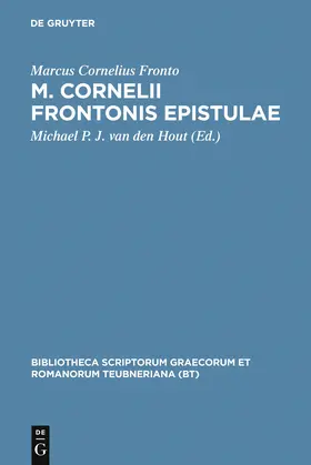 Fronto / Hout |  M. Cornelii Frontonis epistulae | Buch |  Sack Fachmedien