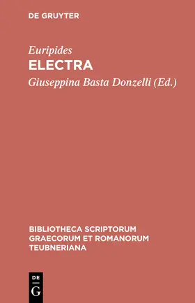 Euripides / Basta Donzelli |  Electra | Buch |  Sack Fachmedien