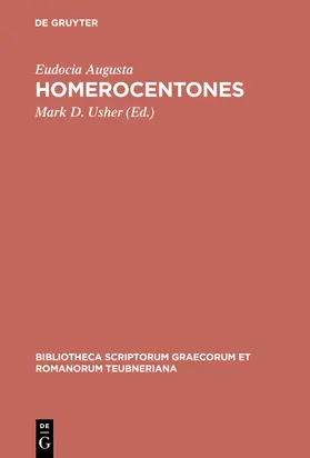 Eudocia Augusta / Usher |  Homerocentones | Buch |  Sack Fachmedien